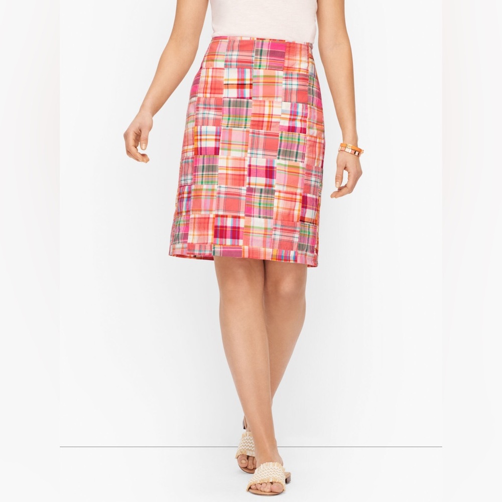 TALBOTS COTTON CANVAS SKIRT